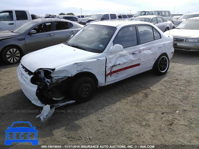 2005 Hyundai Accent GL KMHCG45C45U642168 image 1