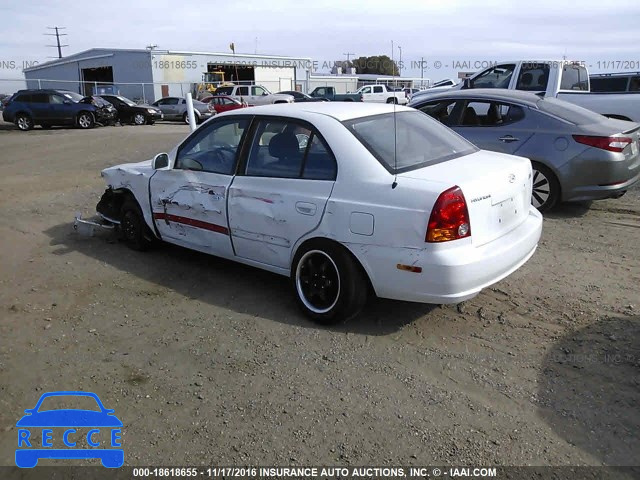 2005 Hyundai Accent GL KMHCG45C45U642168 image 2