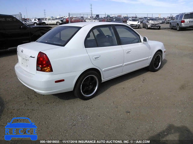 2005 Hyundai Accent GL KMHCG45C45U642168 Bild 3