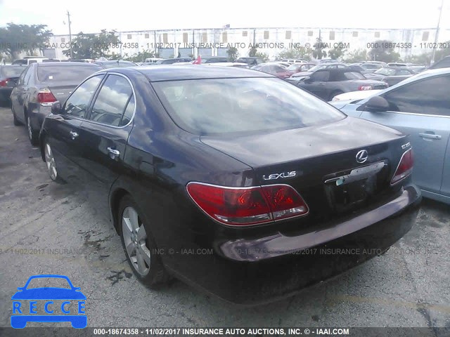 2005 Lexus ES JTHBA30G555104612 image 2
