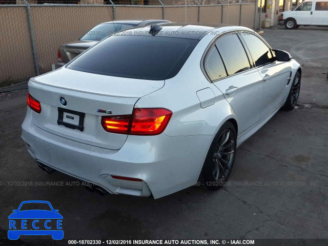 2015 BMW M3 WBS3C9C56FP805624 зображення 3