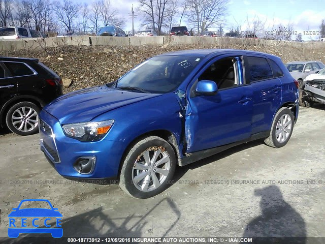 2015 Mitsubishi Outlander Sport ES 4A4AR3AU5FE049440 image 1