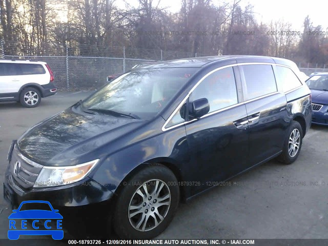 2011 Honda Odyssey EXL 5FNRL5H6XBB059288 image 1