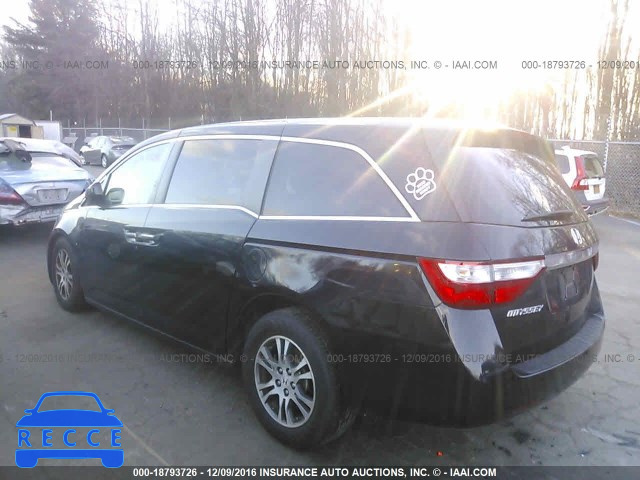 2011 Honda Odyssey EXL 5FNRL5H6XBB059288 image 2