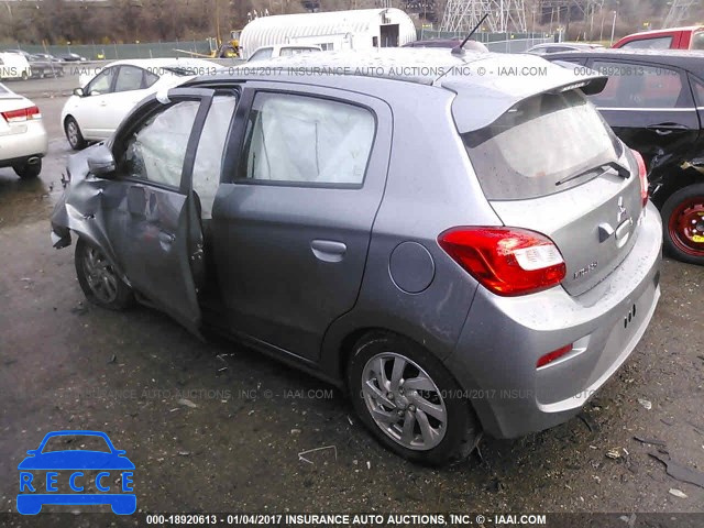 2017 MITSUBISHI MIRAGE SE ML32A4HJ2HH006926 зображення 2