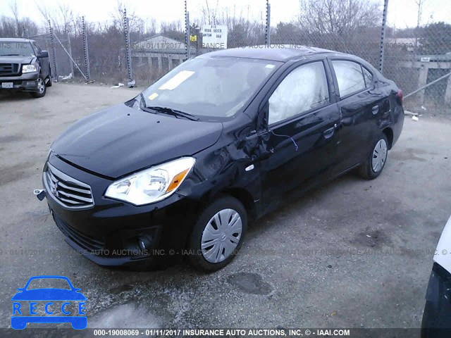 2017 MITSUBISHI MIRAGE G4 ES ML32F3FJ2HHF09938 image 1