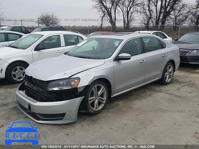 2014 Volkswagen Passat SE 1VWBT7A35EC077984 image 1