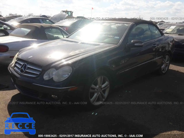 2009 Mercedes-benz CLK 350 WDBTK56F19T105284 image 1