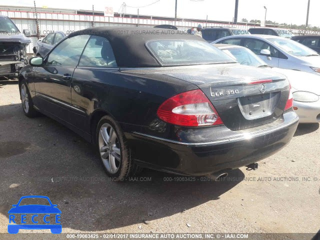 2009 Mercedes-benz CLK 350 WDBTK56F19T105284 image 2