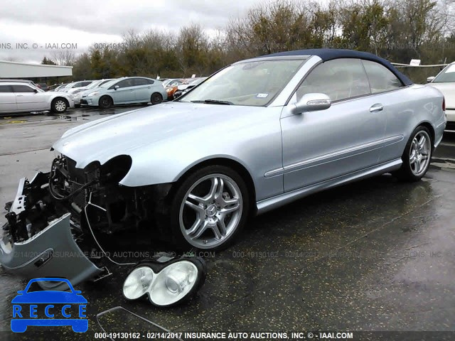 2008 Mercedes-benz CLK WDBTK72FX8T096407 image 1