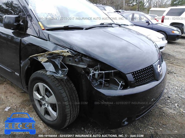 2006 Nissan Quest S/SE/SL 5N1BV28U06N103780 Bild 5