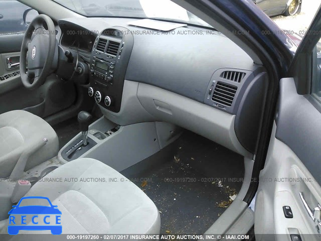 2009 KIA Spectra KNAFE221795597402 image 4