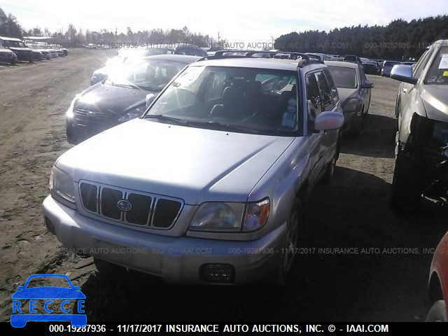 2002 Subaru Forester S JF1SF65692H759330 зображення 1