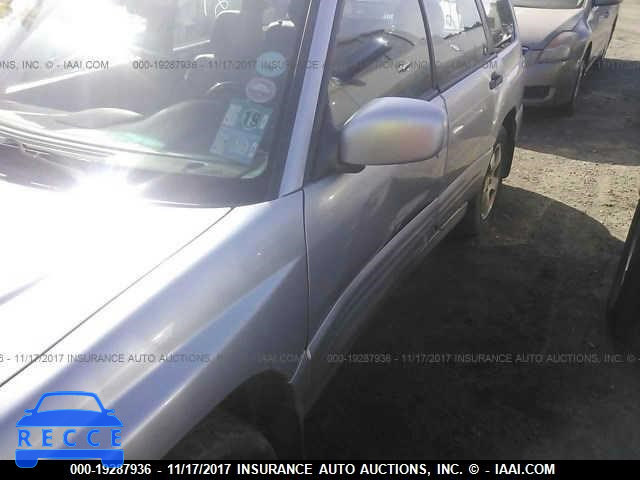 2002 Subaru Forester S JF1SF65692H759330 зображення 5