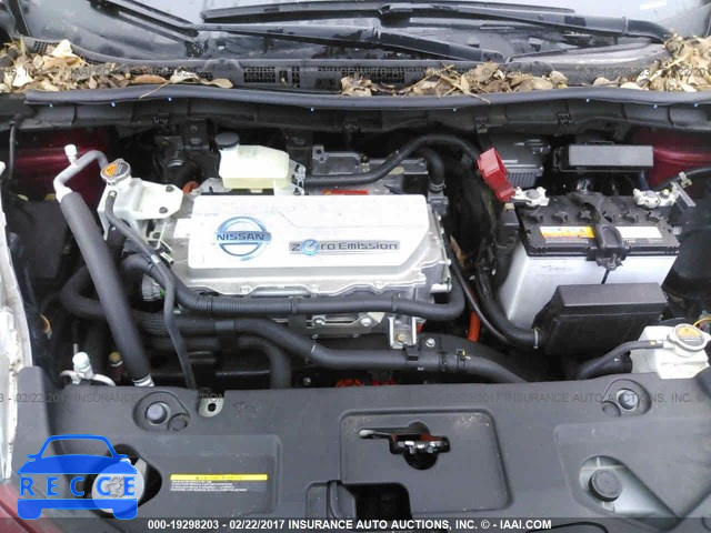 2012 Nissan Leaf JN1AZ0CP4CT022754 зображення 9