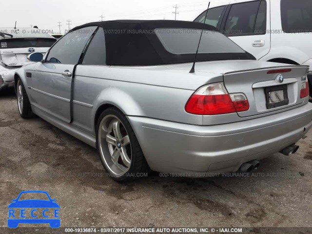 2001 BMW M3 CI WBSBR93491EX21156 Bild 2