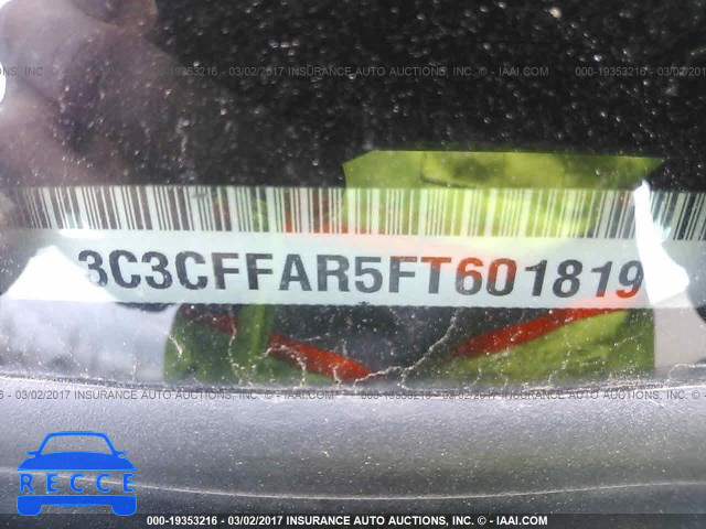 2015 Fiat 500 POP 3C3CFFAR5FT601819 Bild 8