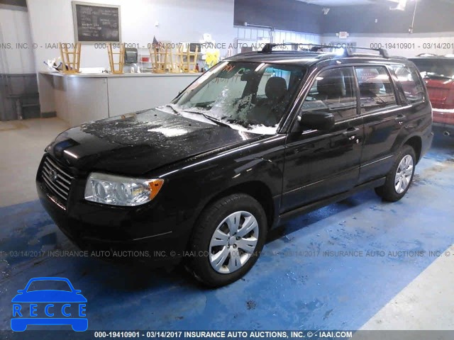 2008 SUBARU FORESTER 2.5X JF1SG63618H713662 image 1