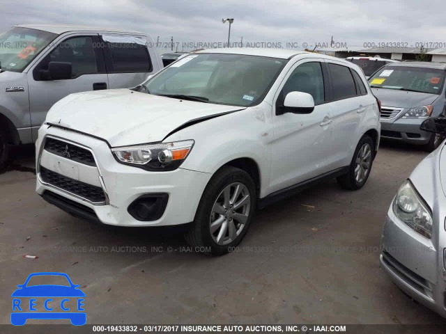 2015 Mitsubishi Outlander Sport ES 4A4AP3AU2FE057372 image 1