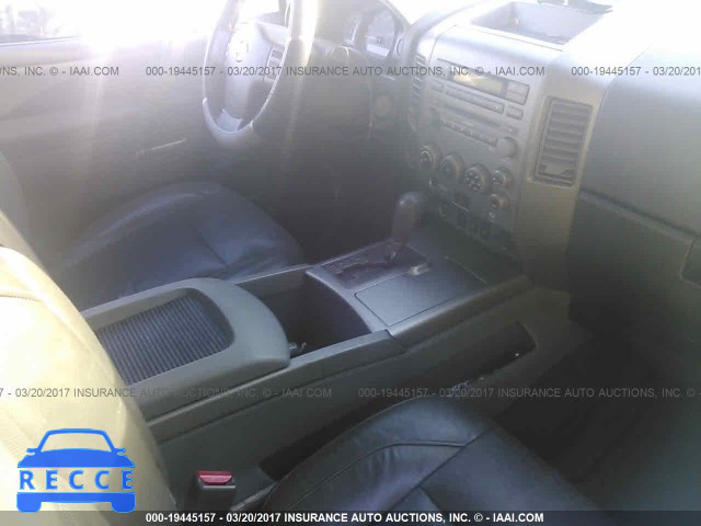 2005 NISSAN ARMADA SE/LE 5N1AA08A25N738130 image 4