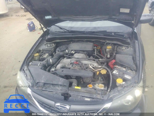 2008 SUBARU IMPREZA 2.5I JF1GH61668G800212 image 9