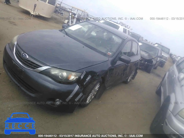 2008 SUBARU IMPREZA 2.5I JF1GH61668G800212 зображення 1