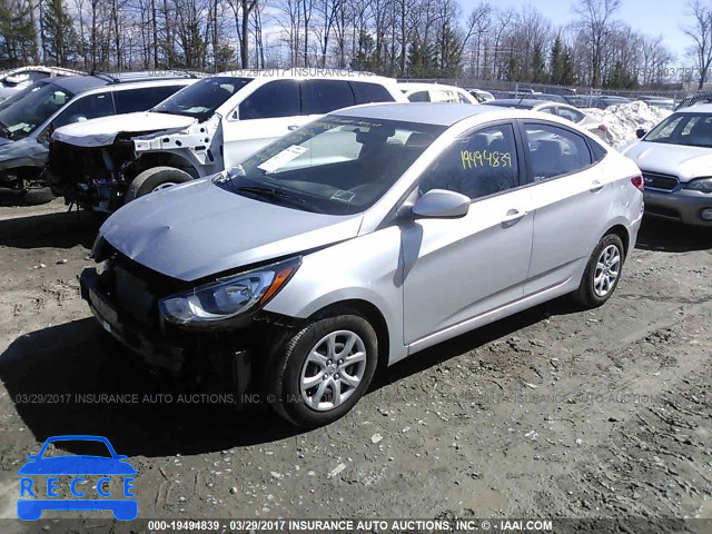 2014 Hyundai Accent KMHCT4AEXEU675081 image 1