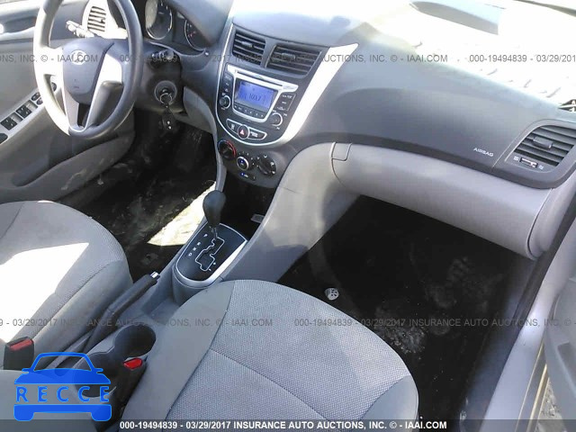 2014 Hyundai Accent KMHCT4AEXEU675081 image 4