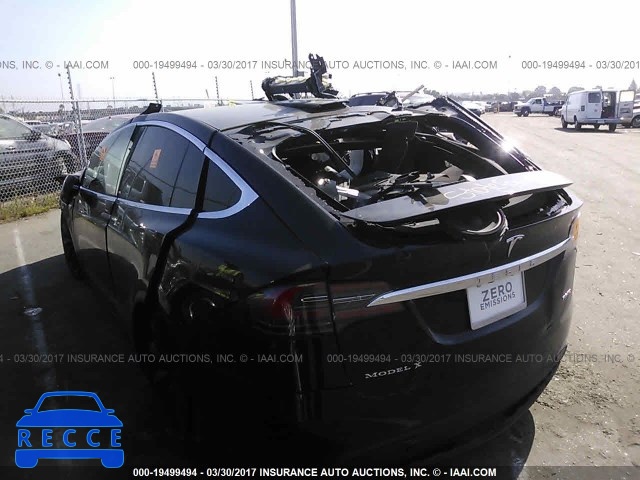 2016 Tesla Model X 5YJXCBE48GF001177 image 2