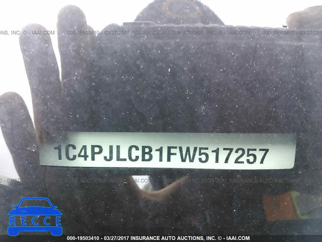 2015 Jeep Cherokee 1C4PJLCB1FW517257 зображення 8