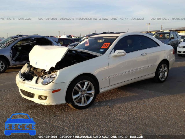 2008 Mercedes-benz CLK 350 WDBTJ56H38F258847 image 1