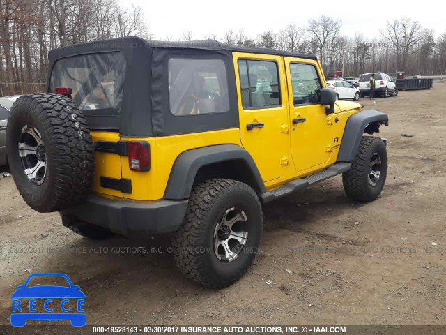 2008 Jeep Wrangler Unlimited X 1J4GA39198L581432 зображення 3