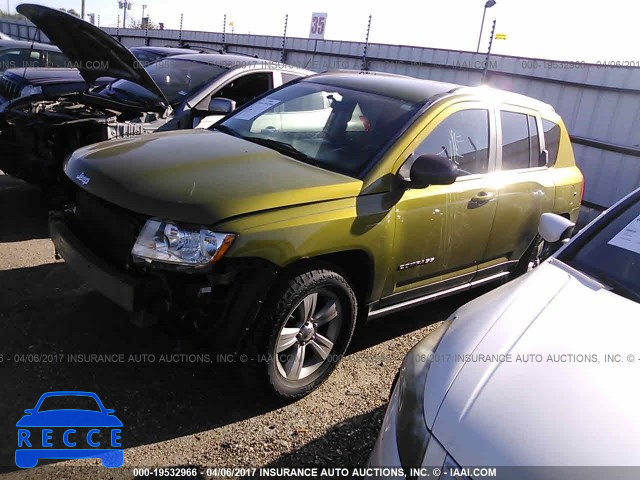 2012 JEEP COMPASS SPORT 1C4NJDBB2CD573326 зображення 1