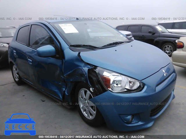 2014 Mitsubishi Mirage ML32A4HJ3EH023942 зображення 0