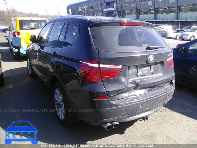 2012 BMW X3 XDRIVE35I 5UXWX7C58CL737566 зображення 2