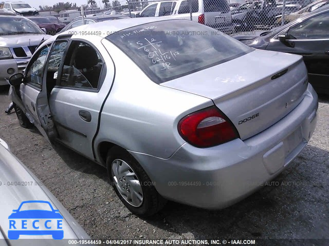 2003 Dodge Neon SE 1B3ES26C53D109145 image 2