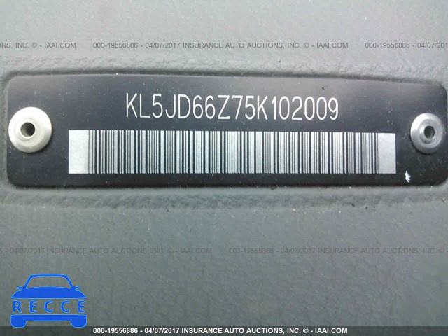 2005 SUZUKI RENO S KL5JD66Z75K102009 image 8