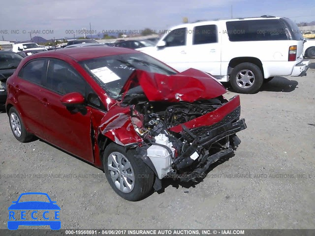 2012 KIA RIO LX KNADM5A31C6091709 image 0