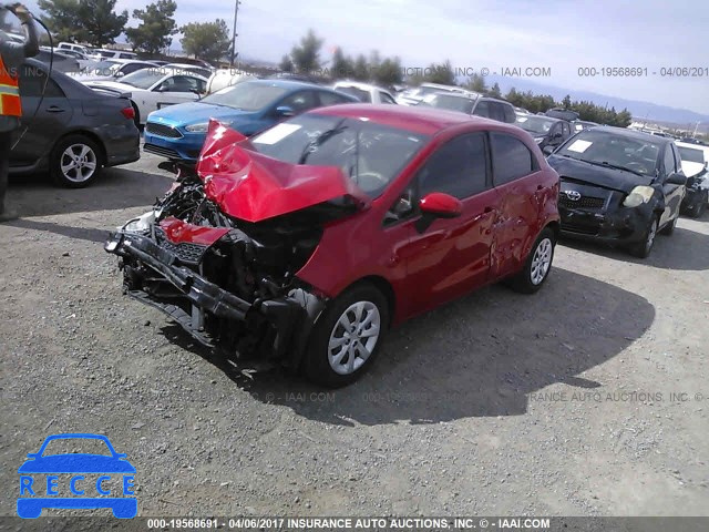 2012 KIA RIO LX KNADM5A31C6091709 image 1