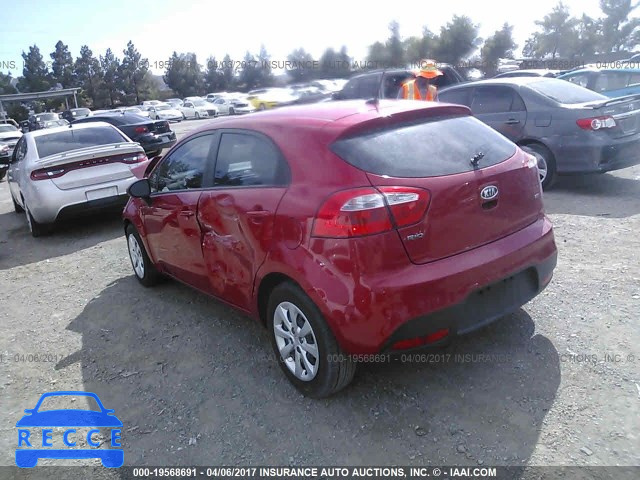 2012 KIA RIO LX KNADM5A31C6091709 image 2