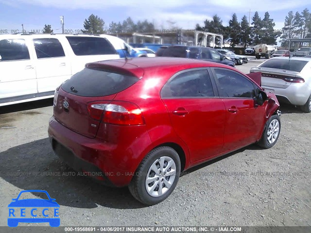 2012 KIA RIO LX KNADM5A31C6091709 image 3