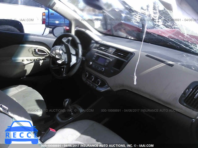 2012 KIA RIO LX KNADM5A31C6091709 image 4