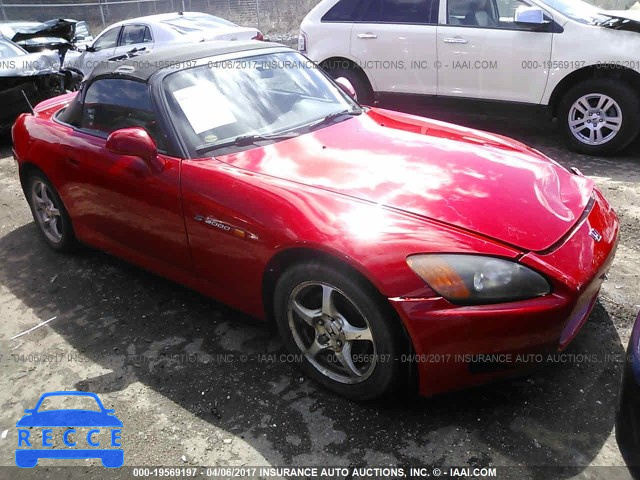 2001 Honda S2000 JHMAP11421T005500 image 0