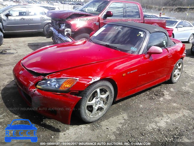 2001 Honda S2000 JHMAP11421T005500 image 1