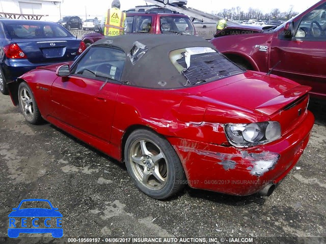 2001 Honda S2000 JHMAP11421T005500 image 2