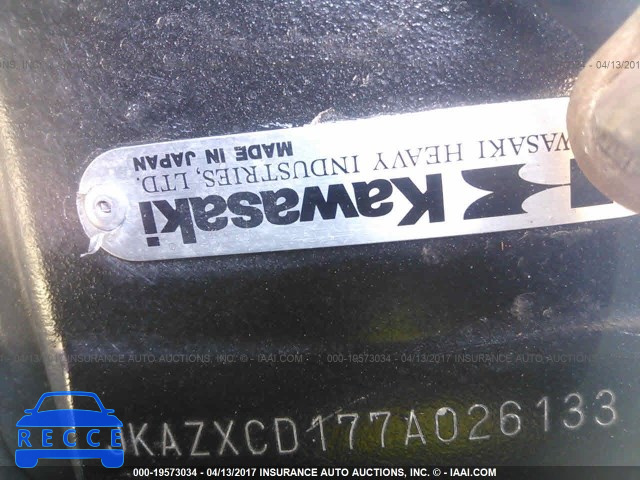 2007 Kawasaki ZX1000 D JKAZXCD177A026133 Bild 9