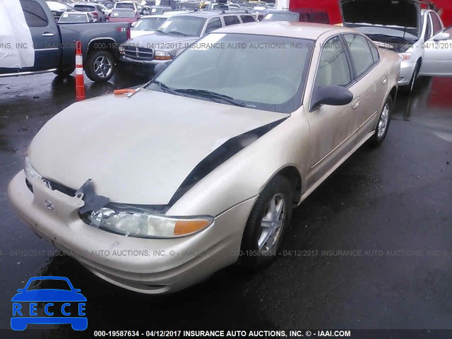 2003 Oldsmobile Alero GL 1G3NL52F43C309811 зображення 1