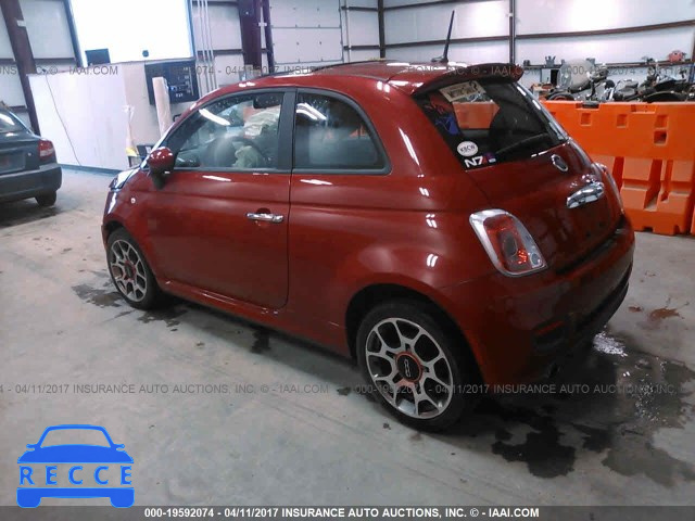 2012 Fiat 500 SPORT 3C3CFFBR6CT187718 image 2