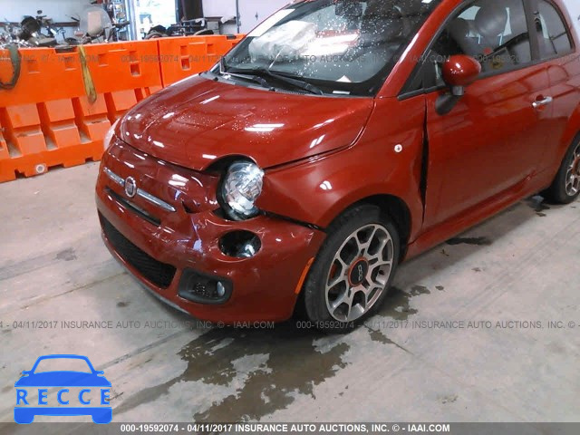 2012 Fiat 500 SPORT 3C3CFFBR6CT187718 image 5