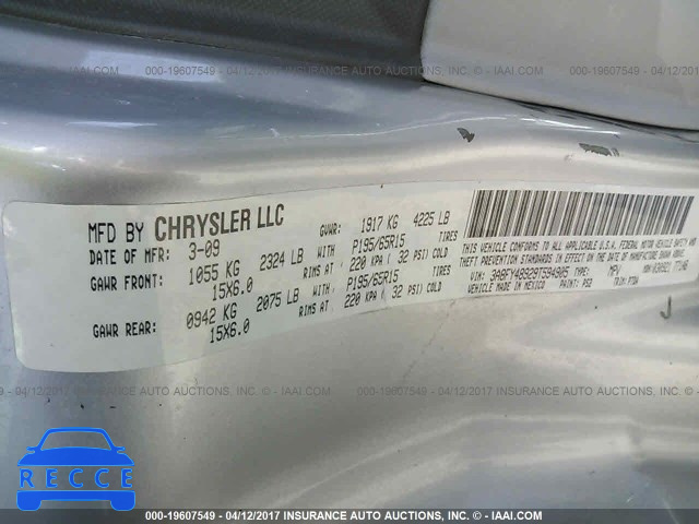 2009 Chrysler PT Cruiser 3A8FY48929T594905 image 8